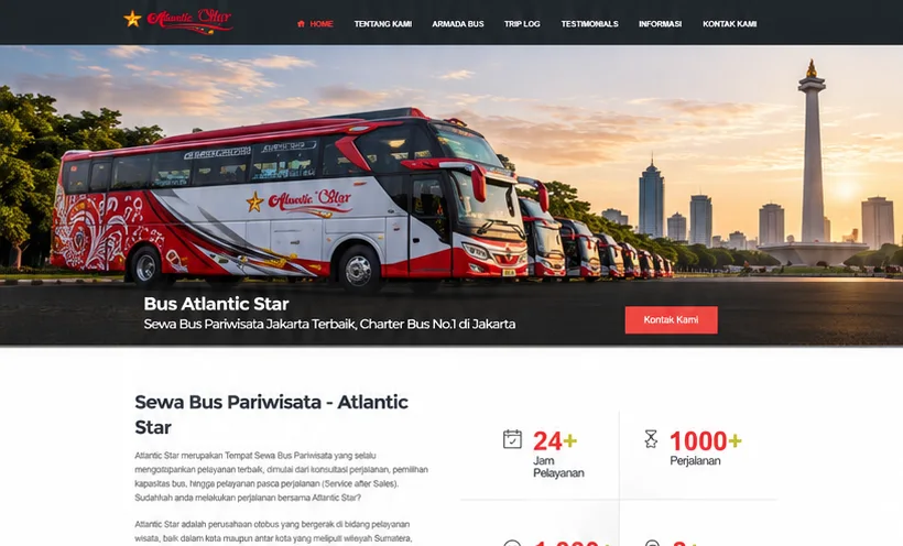Sewa Bus Pariwisata
