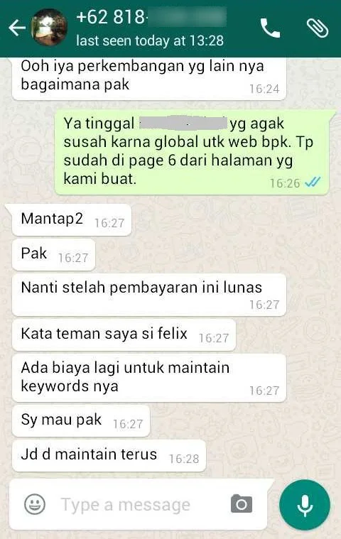 Testimonial Website & SEO